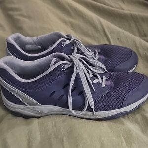 Vionic Women's Venture Purple and Gray Sneakers Size 10